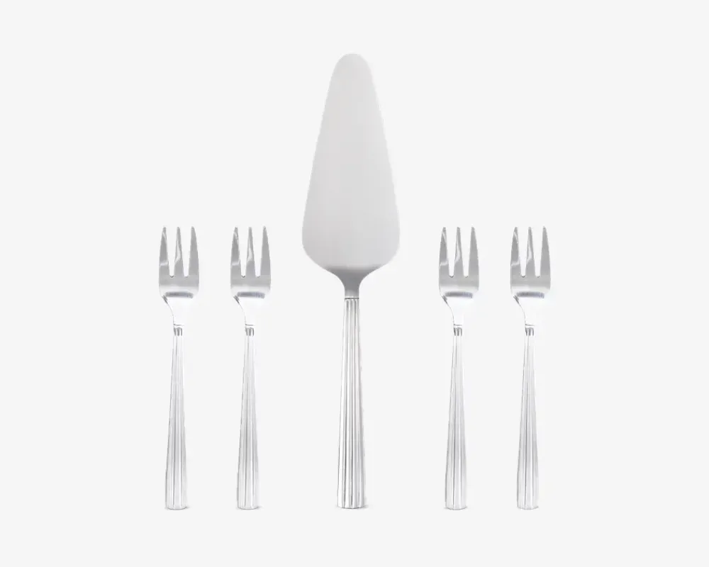 Online Daells Bolighus Serveringssæt Groovy gafler