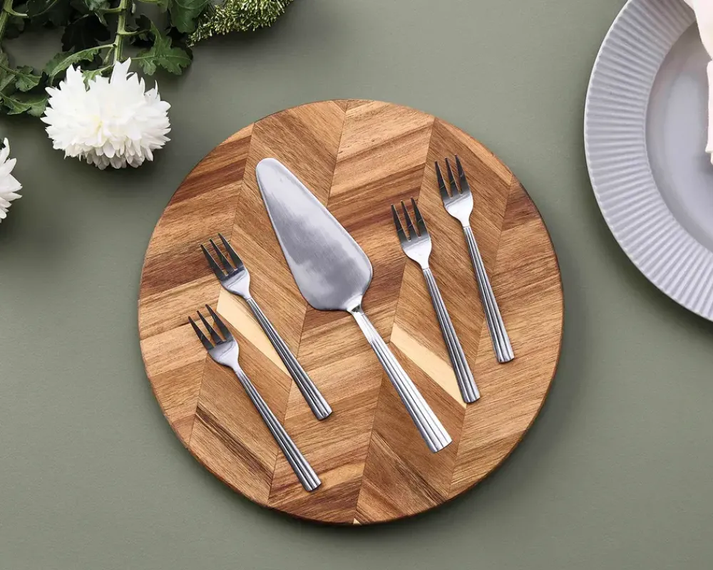 Online Daells Bolighus Serveringssæt Groovy gafler