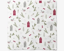 Sale Daells Bolighus Serviet winter city 33x33 cm