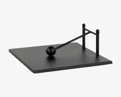 Best Daells Bolighus Servietholder Metal Sort 21x21cm