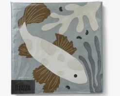 Sale Daells Bolighus Servietter fish 33x33 cm