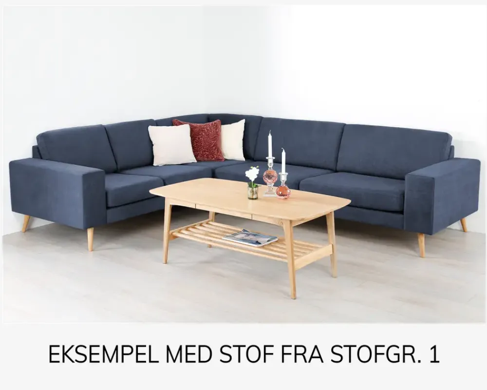 Outlet Daells Bolighus Sienna Hjørnesofa Stofgr. 1