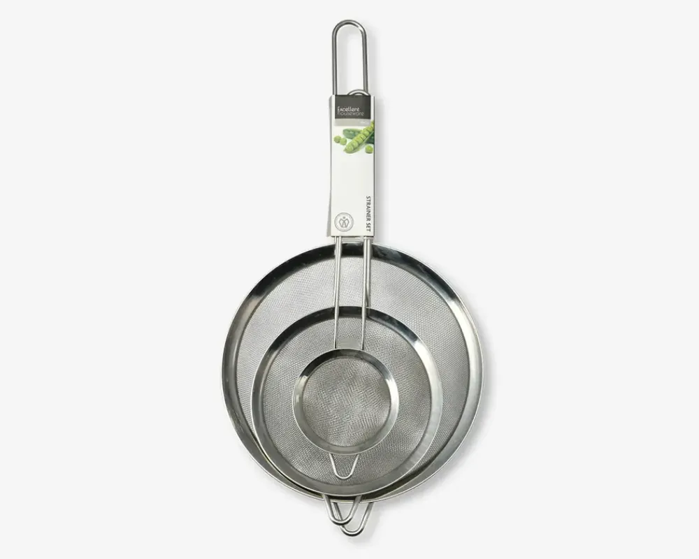 Best Daells Bolighus Sigtesæt 3 stk. Rustfrit Stål