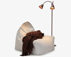 Online Daells Bolighus Sækkestol Chill møbelstof Beige