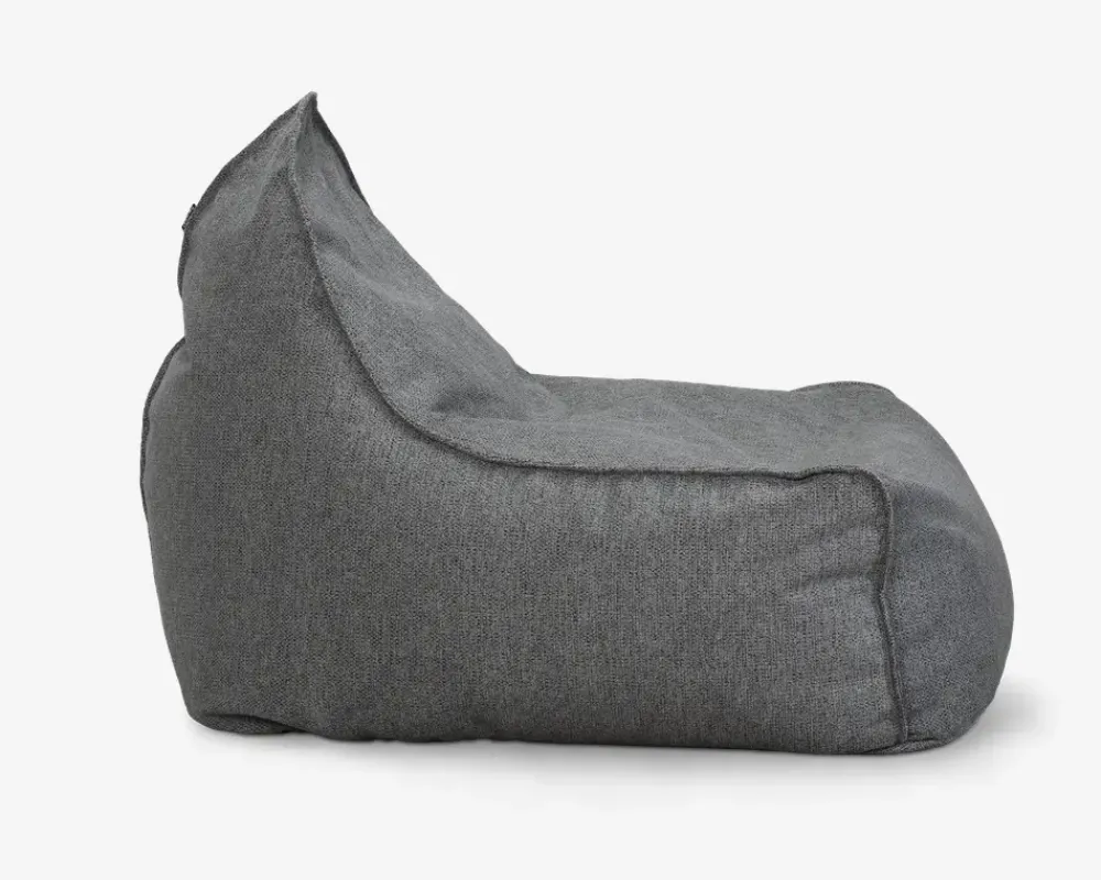 Outlet Daells Bolighus Sækkestol Chill møbelstof Grå