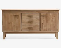 Hot Daells Bolighus Skænk i hvidolieret eg B. 154 cm