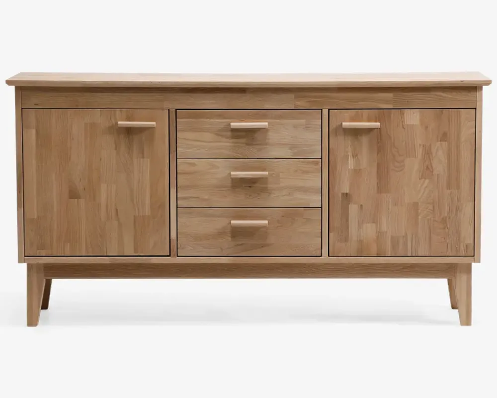 Hot Daells Bolighus Skænk i hvidolieret eg B. 154 cm