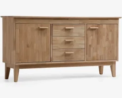 Hot Daells Bolighus Skænk i hvidolieret eg B. 154 cm