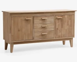 Hot Daells Bolighus Skænk i hvidolieret eg B. 154 cm