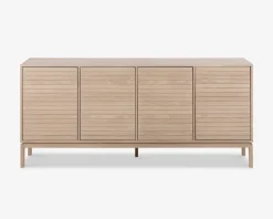 Sale Daells Bolighus Skænk Linley i fineret hvidolieret eg