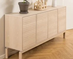 Sale Daells Bolighus Skænk Linley i fineret hvidolieret eg