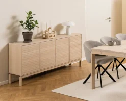 Sale Daells Bolighus Skænk Linley i fineret hvidolieret eg