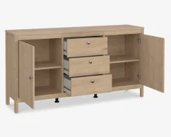 Discount Daells Bolighus Skænk Madrid eg med 3 skuffer