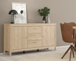 Discount Daells Bolighus Skænk Madrid eg med 3 skuffer