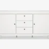 Clearance Daells Bolighus Skænk Madrid hvid med 3 skuffer