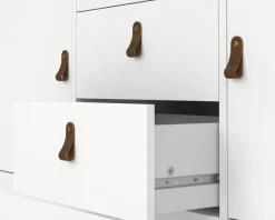 Clearance Daells Bolighus Skænk Madrid hvid med 3 skuffer