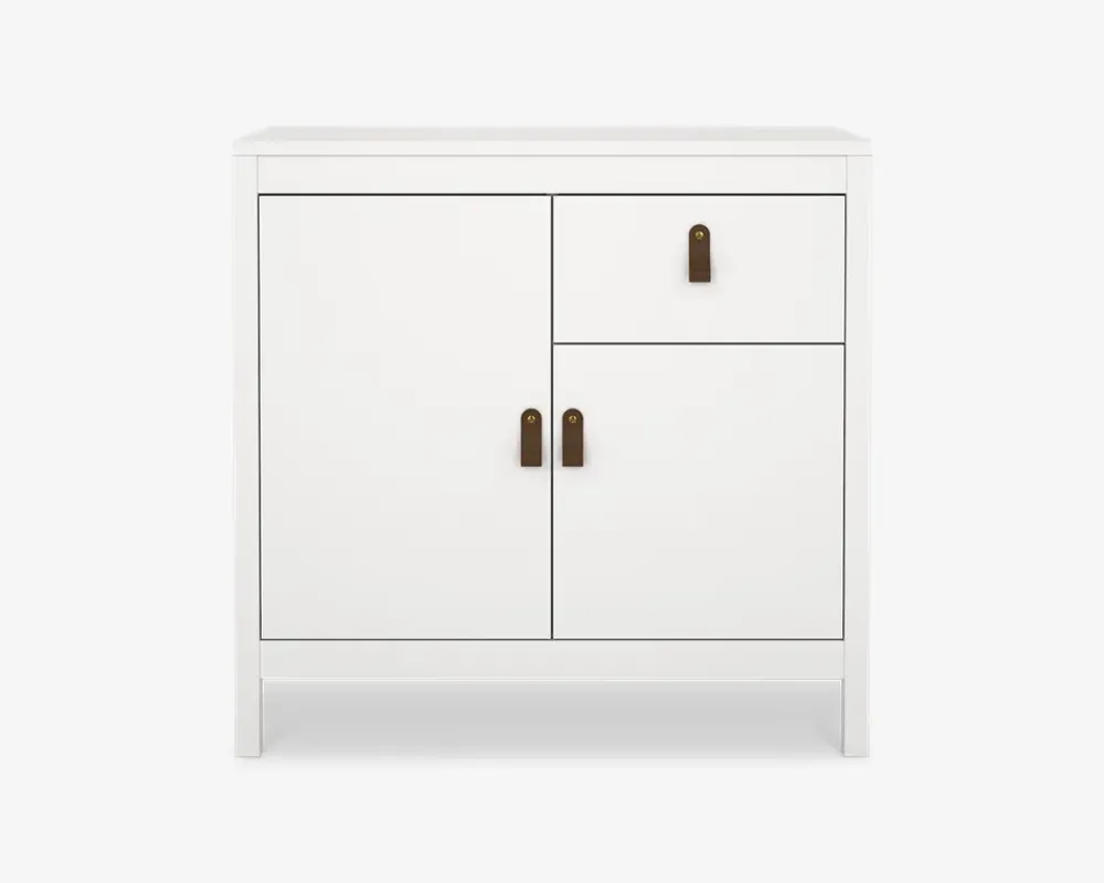 Daells Bolighus Skænk Madrid hvid med 1 skuffe