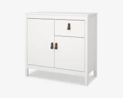 Daells Bolighus Skænk Madrid hvid med 1 skuffe