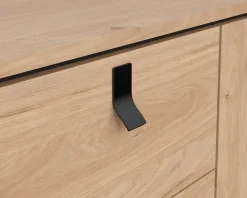 Clearance Daells Bolighus Skænk Ry B. 150 cm sort/eg