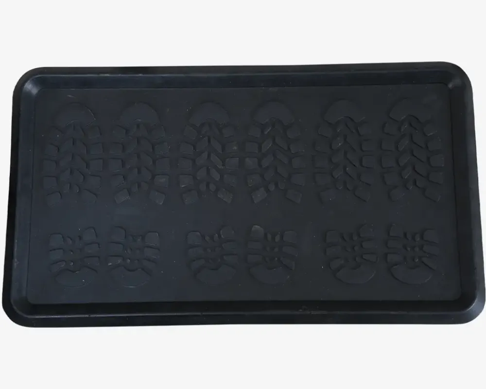 Discount Daells Bolighus Skobakke Gummi Sort 40x70 cm