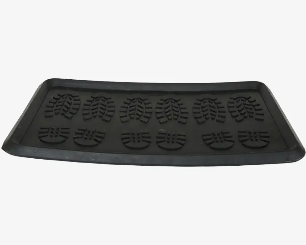 Discount Daells Bolighus Skobakke Gummi Sort 40x70 cm