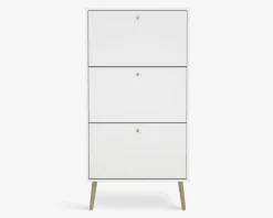 New Daells Bolighus Skoskab Bodo i hvid