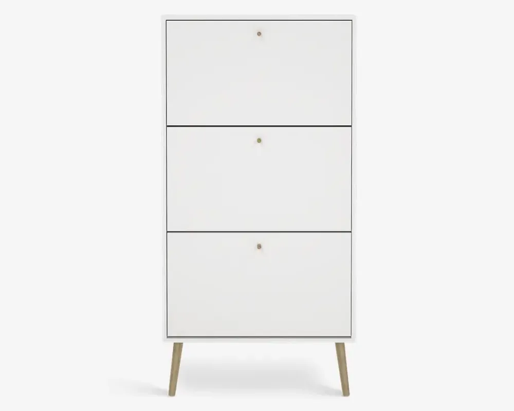 New Daells Bolighus Skoskab Bodo i hvid