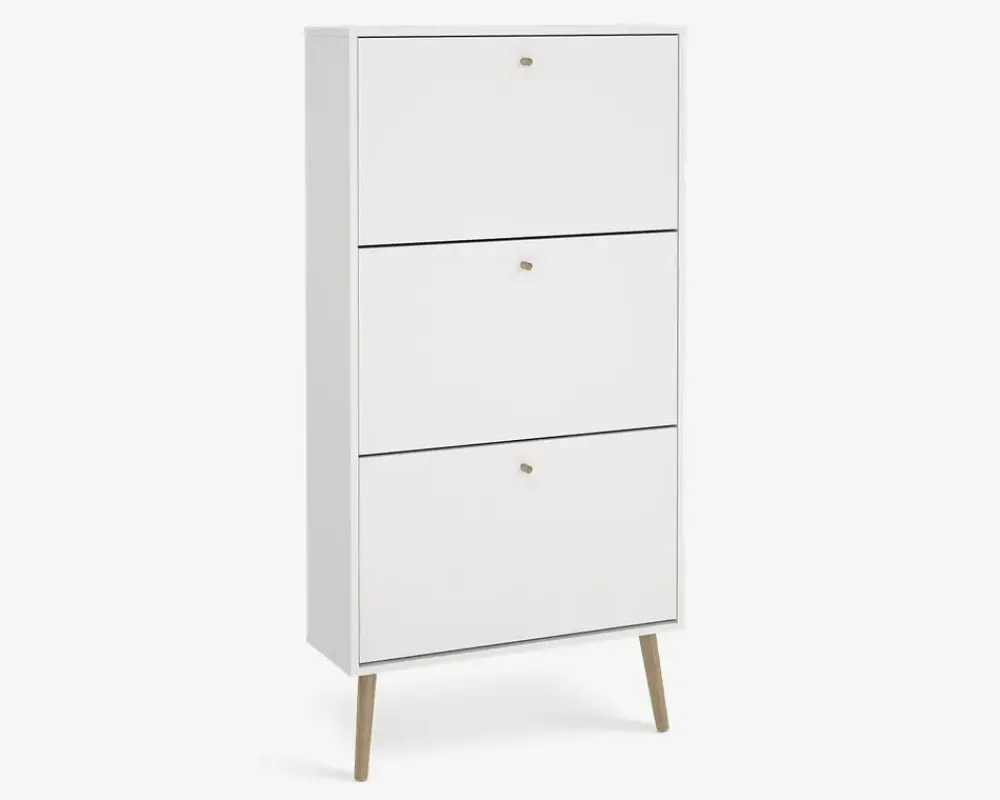 New Daells Bolighus Skoskab Bodo i hvid