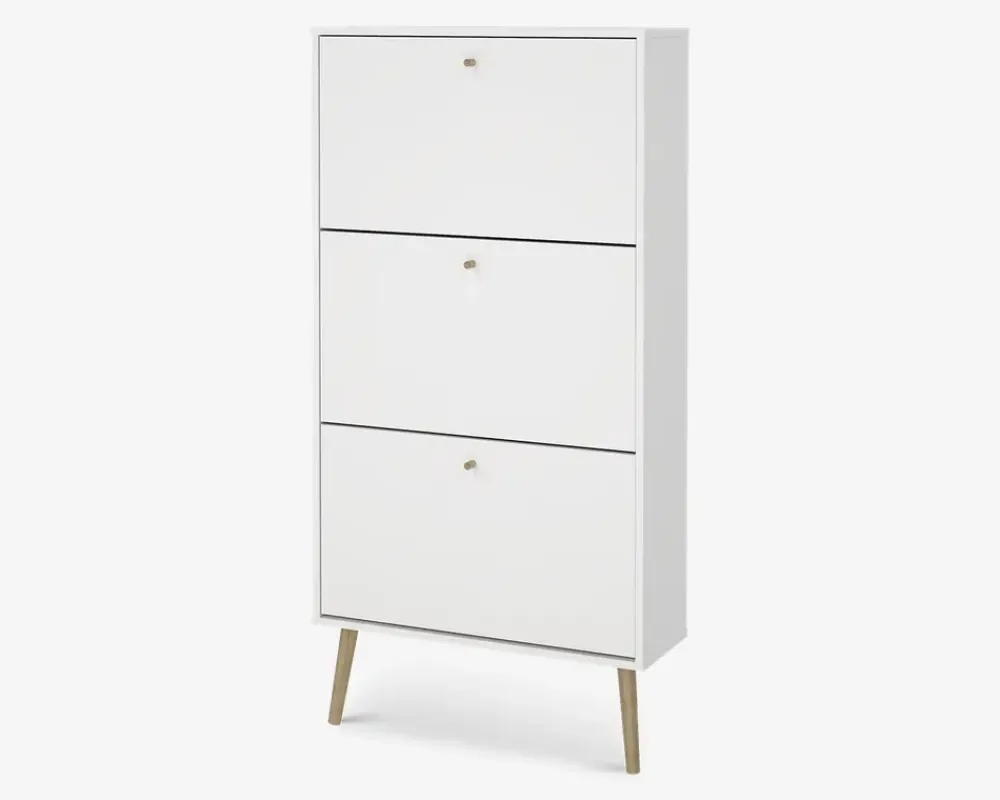 New Daells Bolighus Skoskab Bodo i hvid