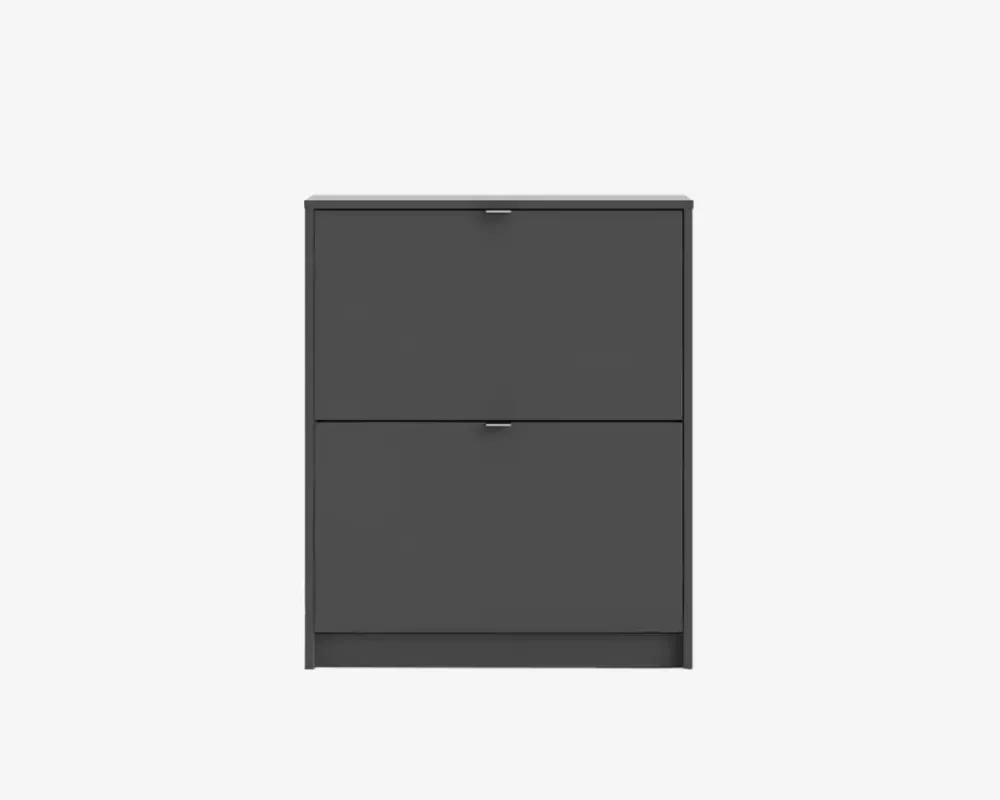 Online Daells Bolighus Skoskab Shoes m. 2 låger grå