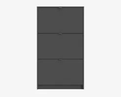 Outlet Daells Bolighus Skoskab shoes m. 3 låger grå