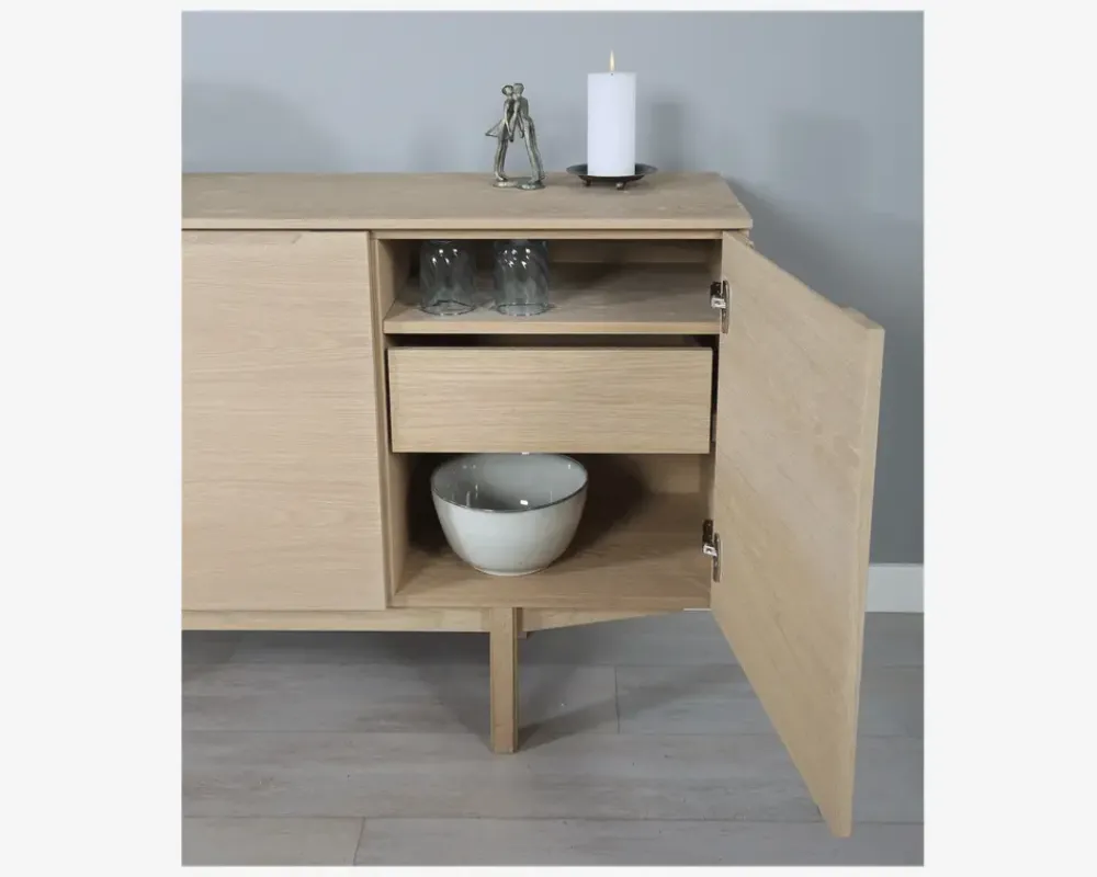 Outlet Daells Bolighus Skovby Skænk SM304 i fineret eg