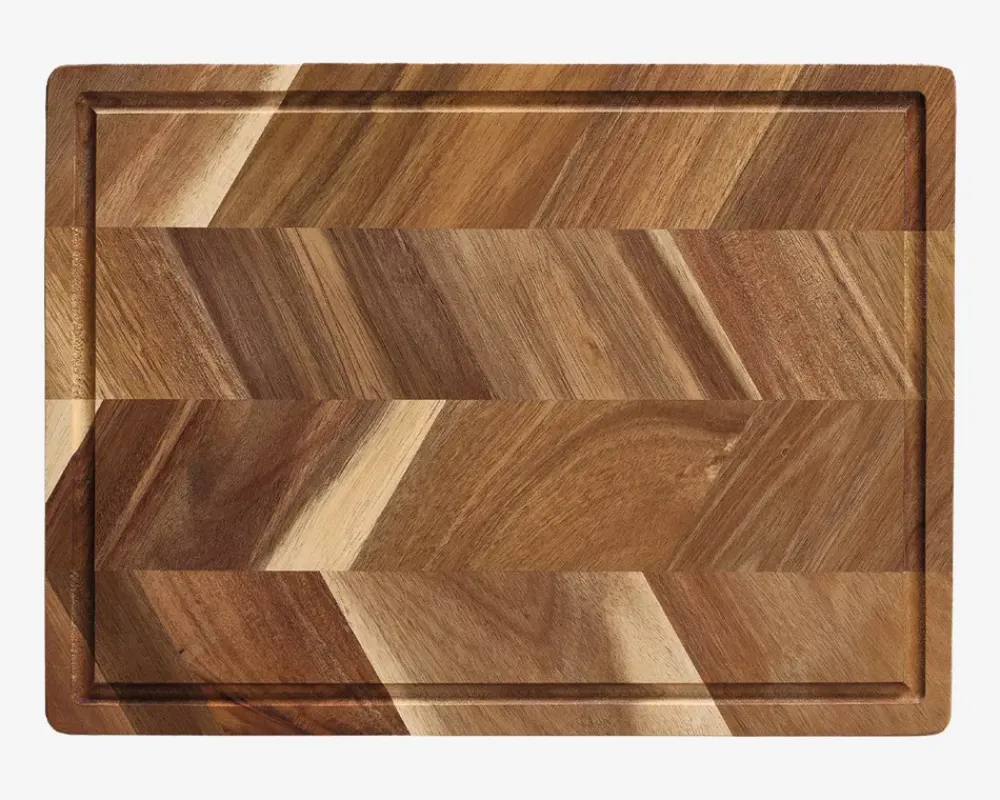 Outlet Daells Bolighus Skærebræt M/Saftrille Acacie Træ 40x26cm