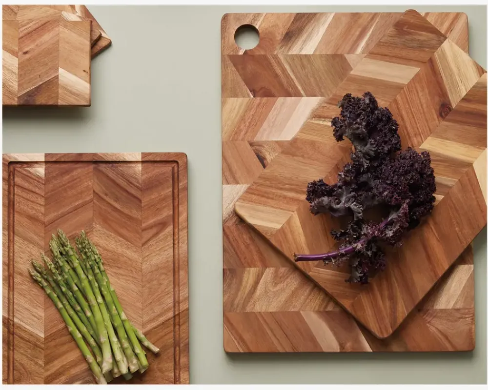 Outlet Daells Bolighus Skærebræt M/Saftrille Acacie Træ 40x26cm