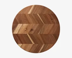 Sale Daells Bolighus Skærebræt Sildeben Acacie Træ Ø.28cm