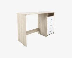 Outlet Daells Bolighus Skrivebord Adria Lys Eg/Hvid