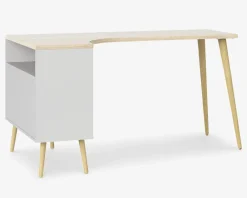 Daells Bolighus Skrivebord Delta Hvid/Eg