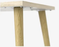 Daells Bolighus Skrivebord Delta Hvid/Eg