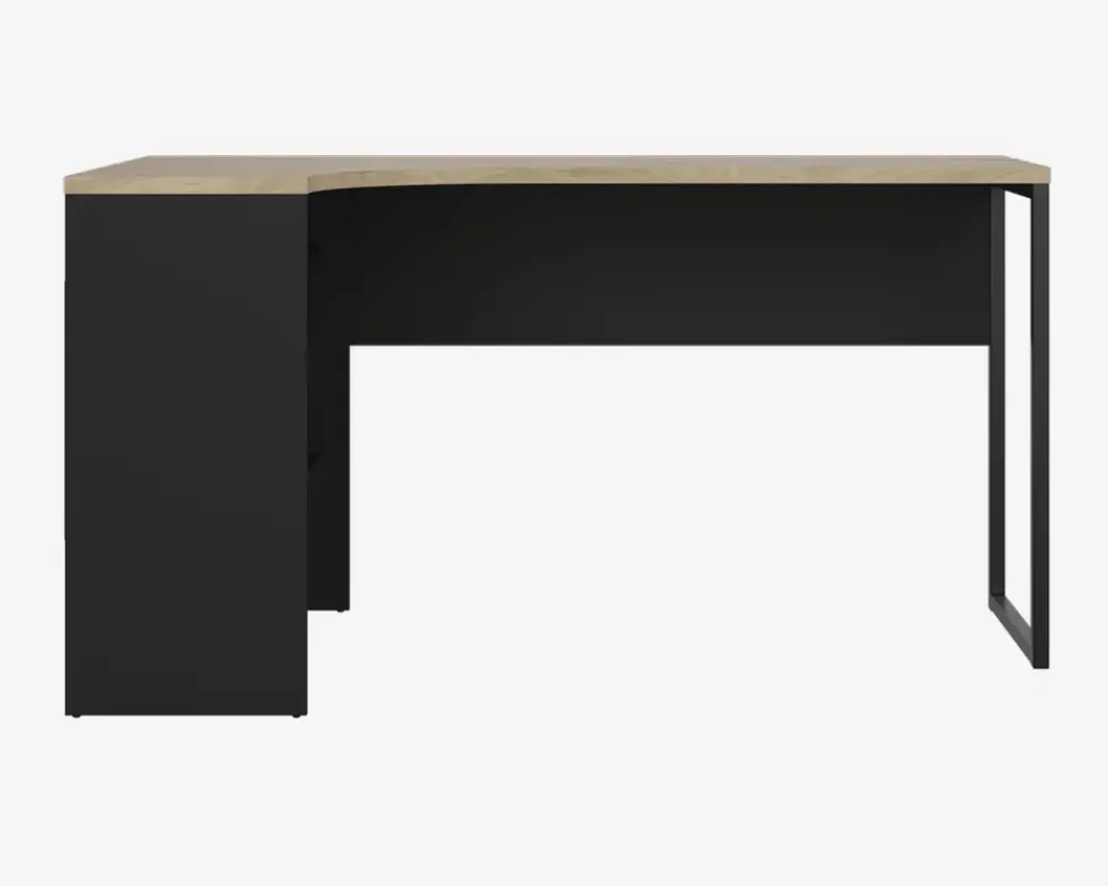 Online Daells Bolighus Skrivebord Hjørne Sort/Eg