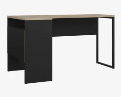 Online Daells Bolighus Skrivebord Hjørne Sort/Eg