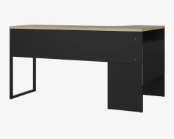 Online Daells Bolighus Skrivebord Hjørne Sort/Eg