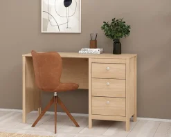 Daells Bolighus Skrivebord Madrid lys kunstfiner Eg