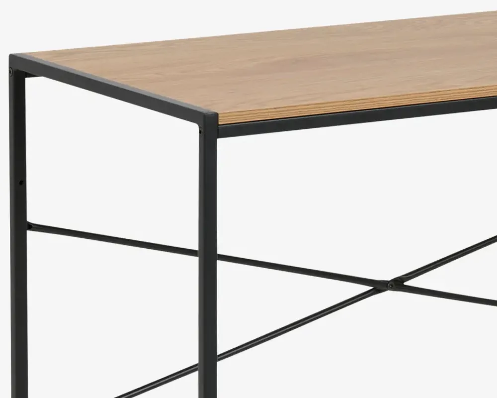 Sale Daells Bolighus Skrivebord Seaford Eg/Sort