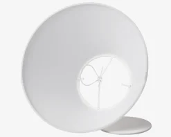 Hot Daells Bolighus Skærm Emma Casa H. 12,5 cm Hvid