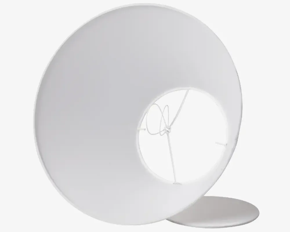 New Daells Bolighus Skærm Emma Casa H. 18,5 cm Hvid