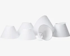 Sale Daells Bolighus Skærm Emma Casa H. 16 cm Hvid