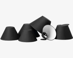 New Daells Bolighus Skærm Emma Casa H. 16 cm Sort