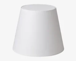 Hot Daells Bolighus Skærm Emma Domus H. 24 cm Hvid