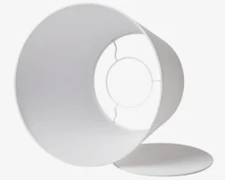 Hot Daells Bolighus Skærm Emma Domus H. 24 cm Hvid