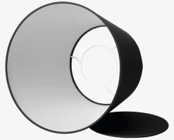 Best Daells Bolighus Skærm Emma Domus H. 24 cm Sort